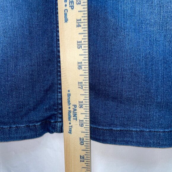 S.C. & Co. Women's XXL Pull-On Stretch Denim Skort With Built-In Shorts - Picture 7 of 9